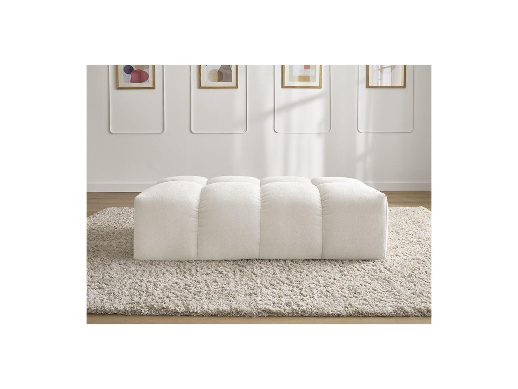 Everest - Small Pouf - Textured Fabric