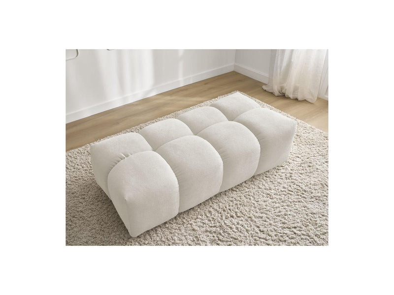 Everest - Petit Pouf - Tissu Texturé