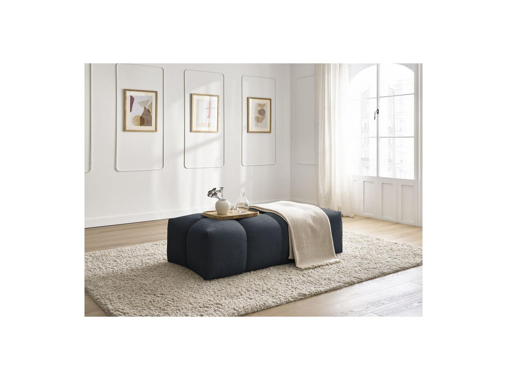 Everest - Small Pouf - Textured Fabric