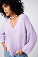 Pull Moncoco - 100% Coton - Lavande