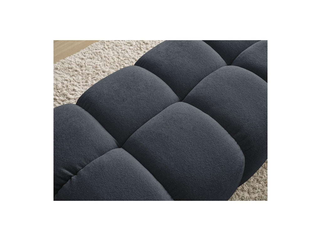 Everest - Small Pouf - Textured Fabric