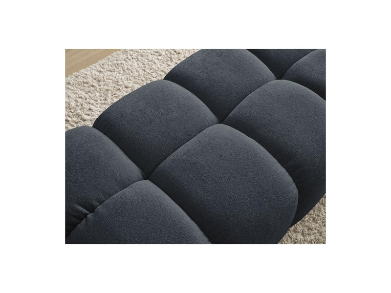 Everest - Petit Pouf - Tissu Texturé