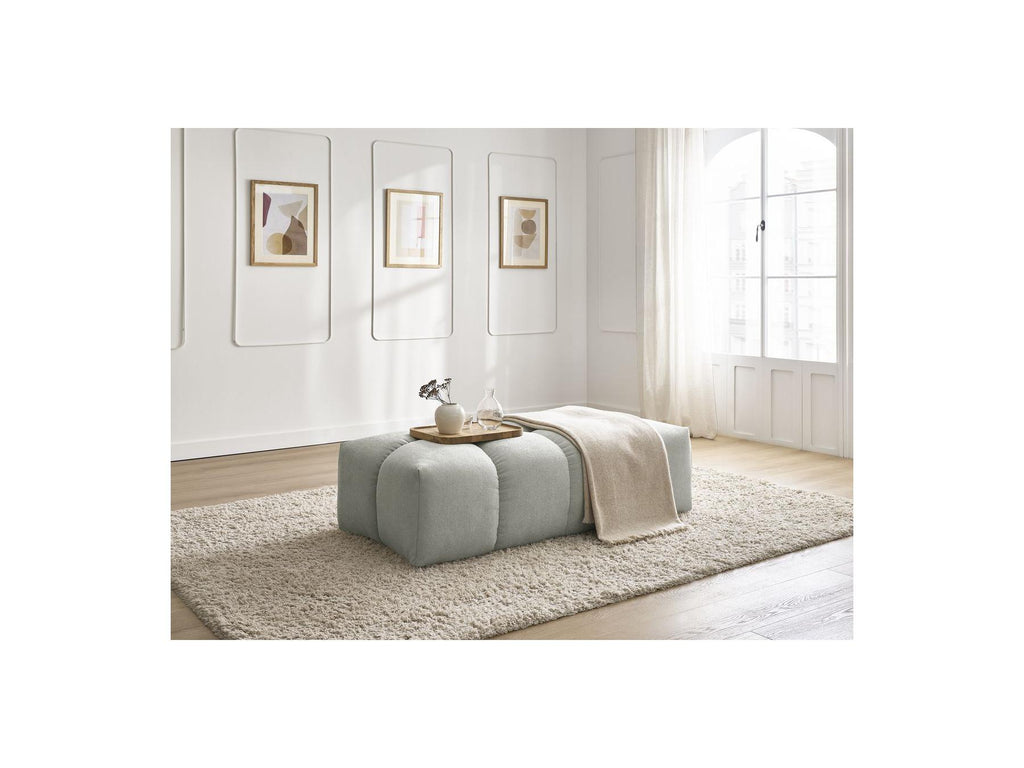 Everest - Small Pouf - Textured Fabric