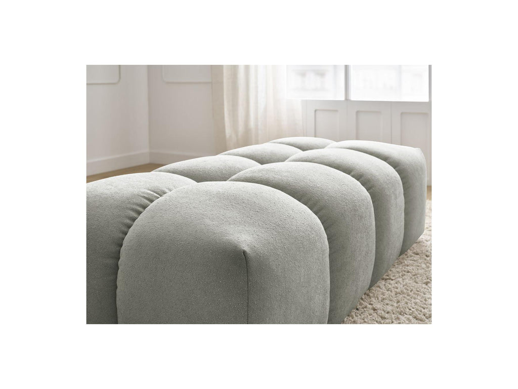 Everest - Small Pouf - Textured Fabric