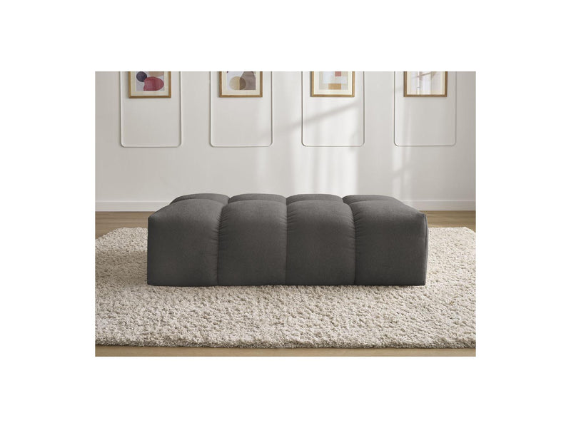 Everest - Petit Pouf - Tissu Texturé