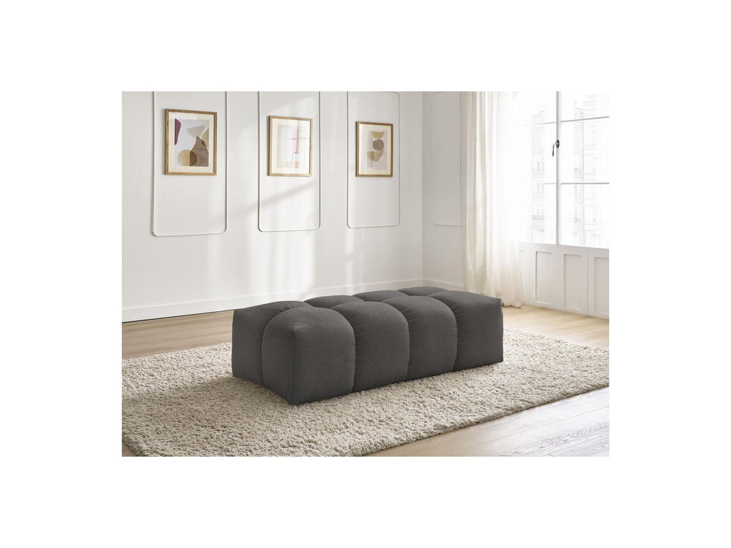 Everest - Small Pouf - Textured Fabric