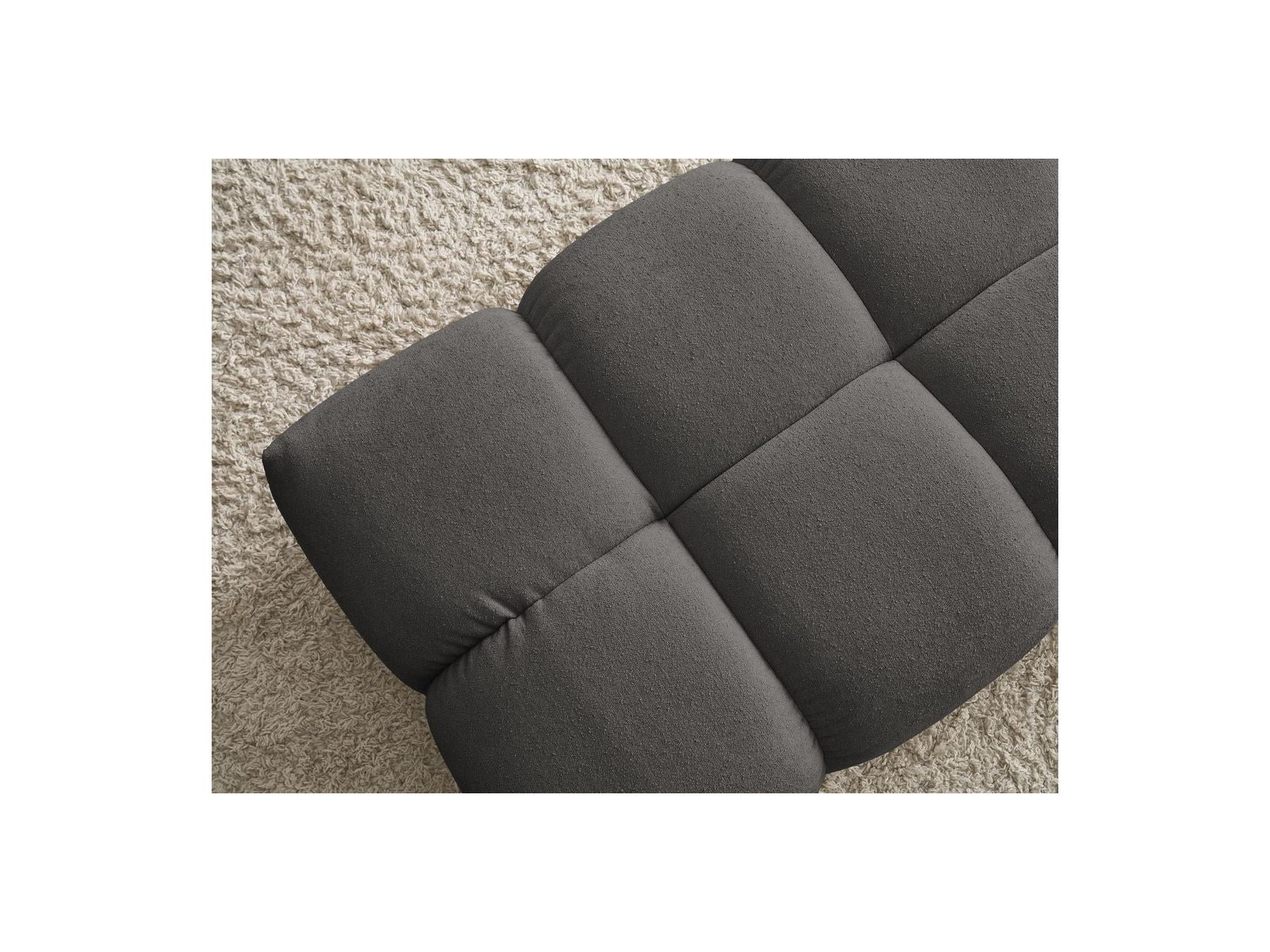 Everest - Small Pouf - Textured Fabric