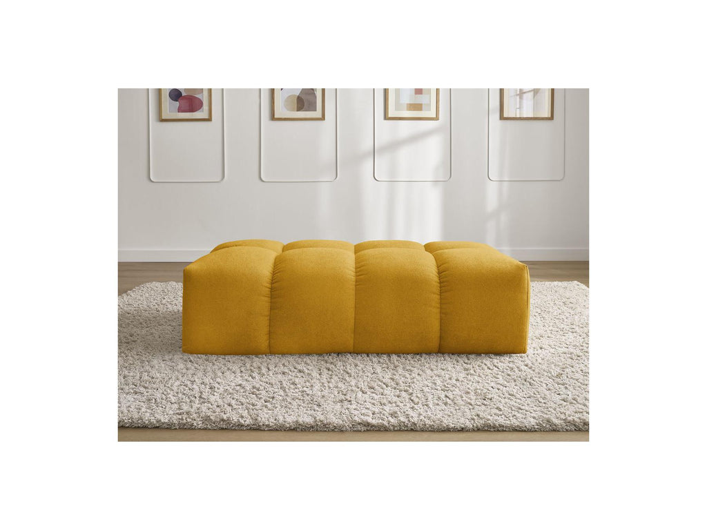 Everest - Small Pouf - Textured Fabric