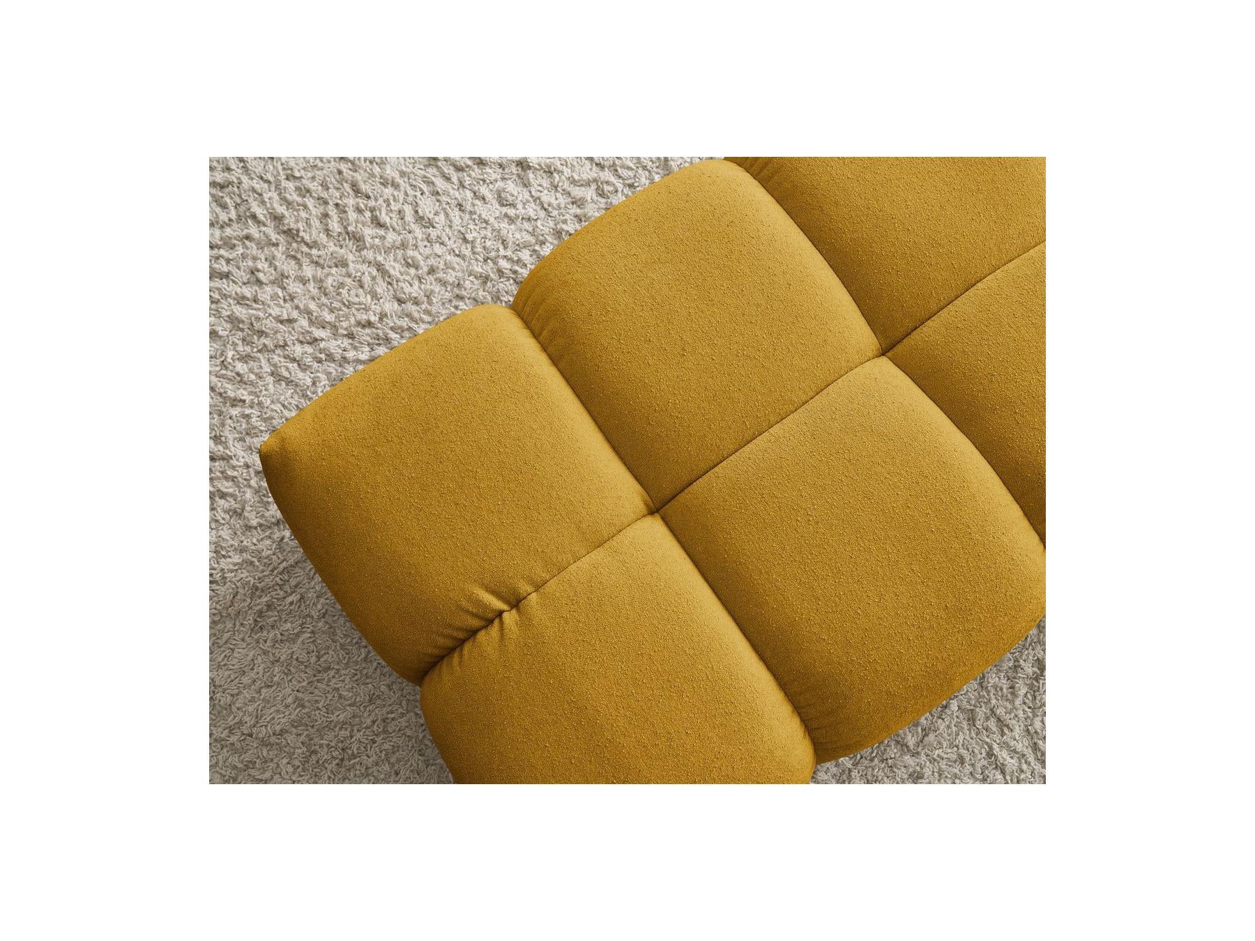 Everest - Small Pouf - Textured Fabric