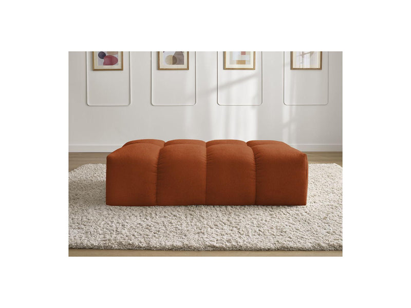 Everest - Petit Pouf - Tissu Texturé