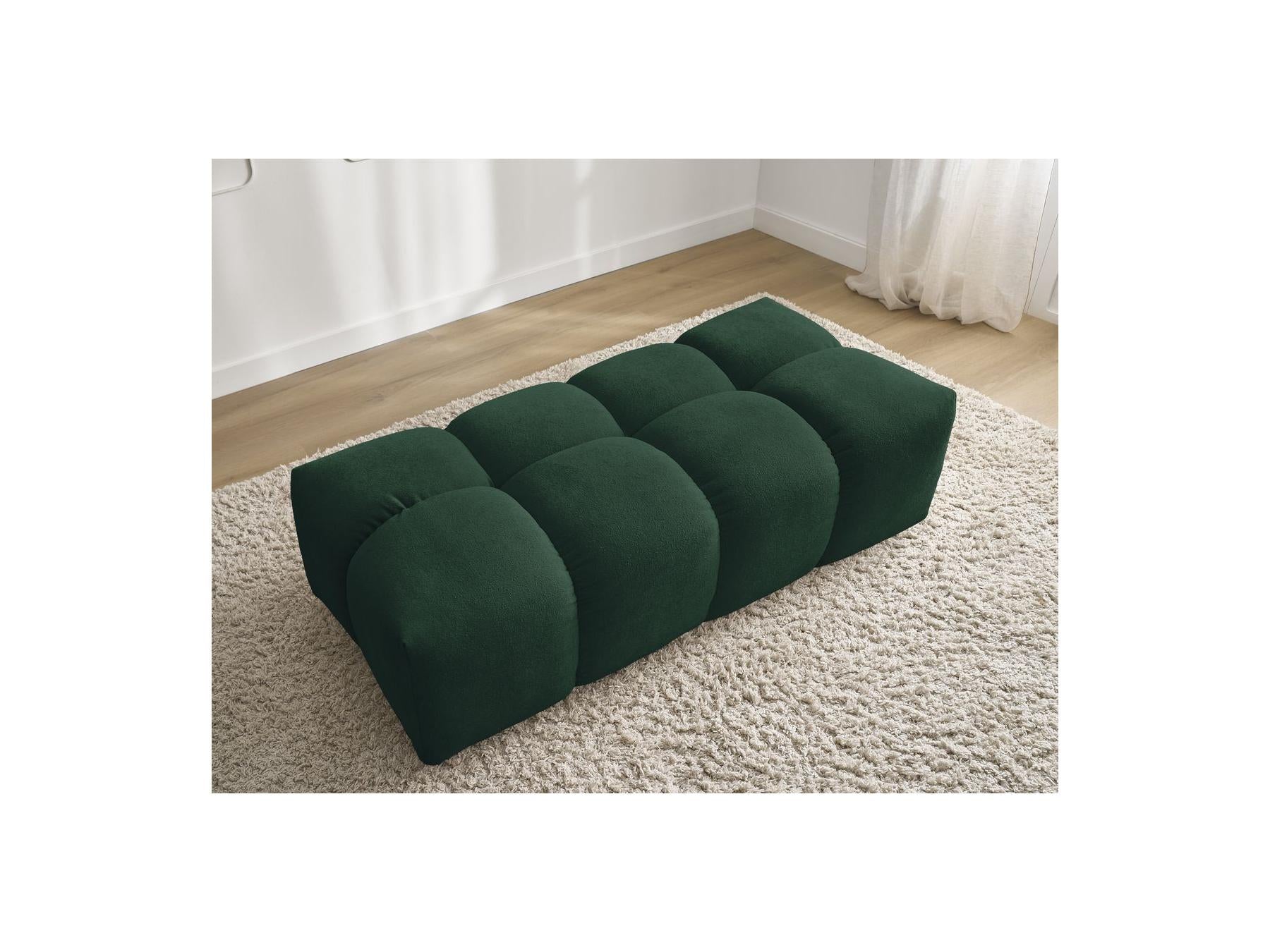 Everest - Small Pouf - Textured Fabric