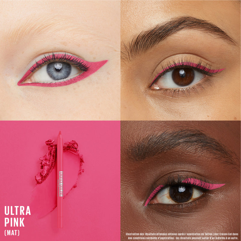 Tattoo Liner Crayon Gel Eyeliner Ultra Pink