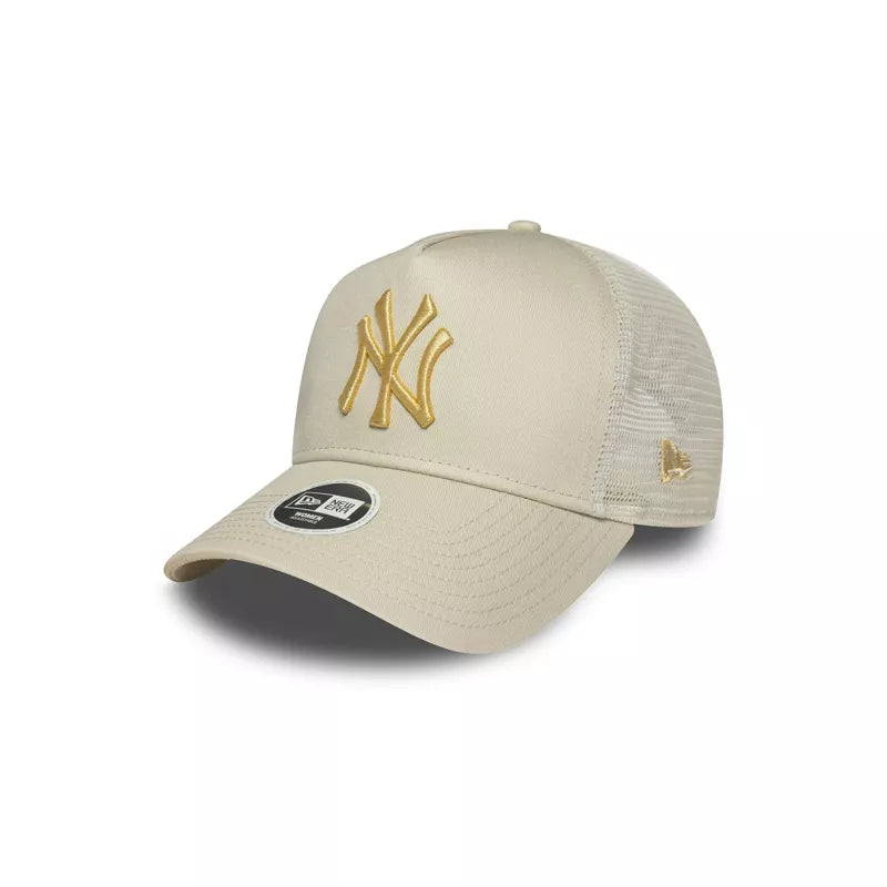 Casquette New Era Wmns Metallic Trucker Neyyan