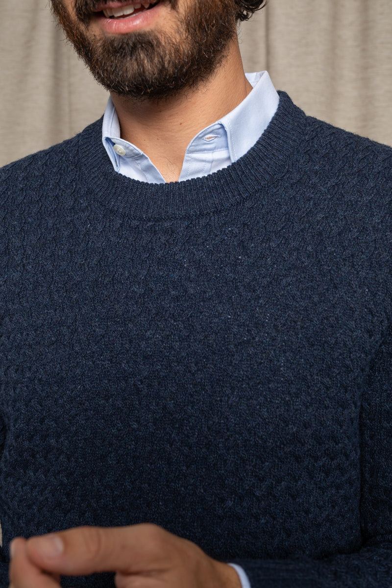 Pull Avoriaz - Bleu - Homme