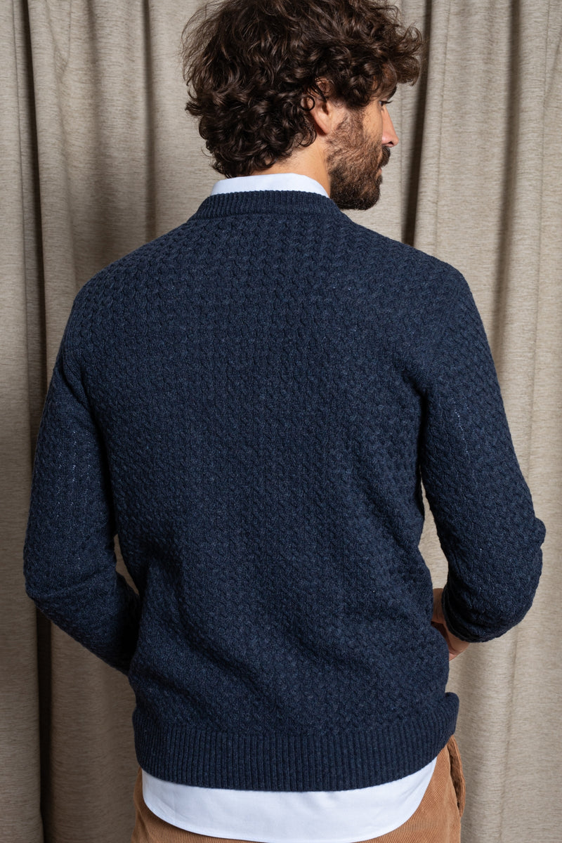 Pull Avoriaz - Bleu - Homme