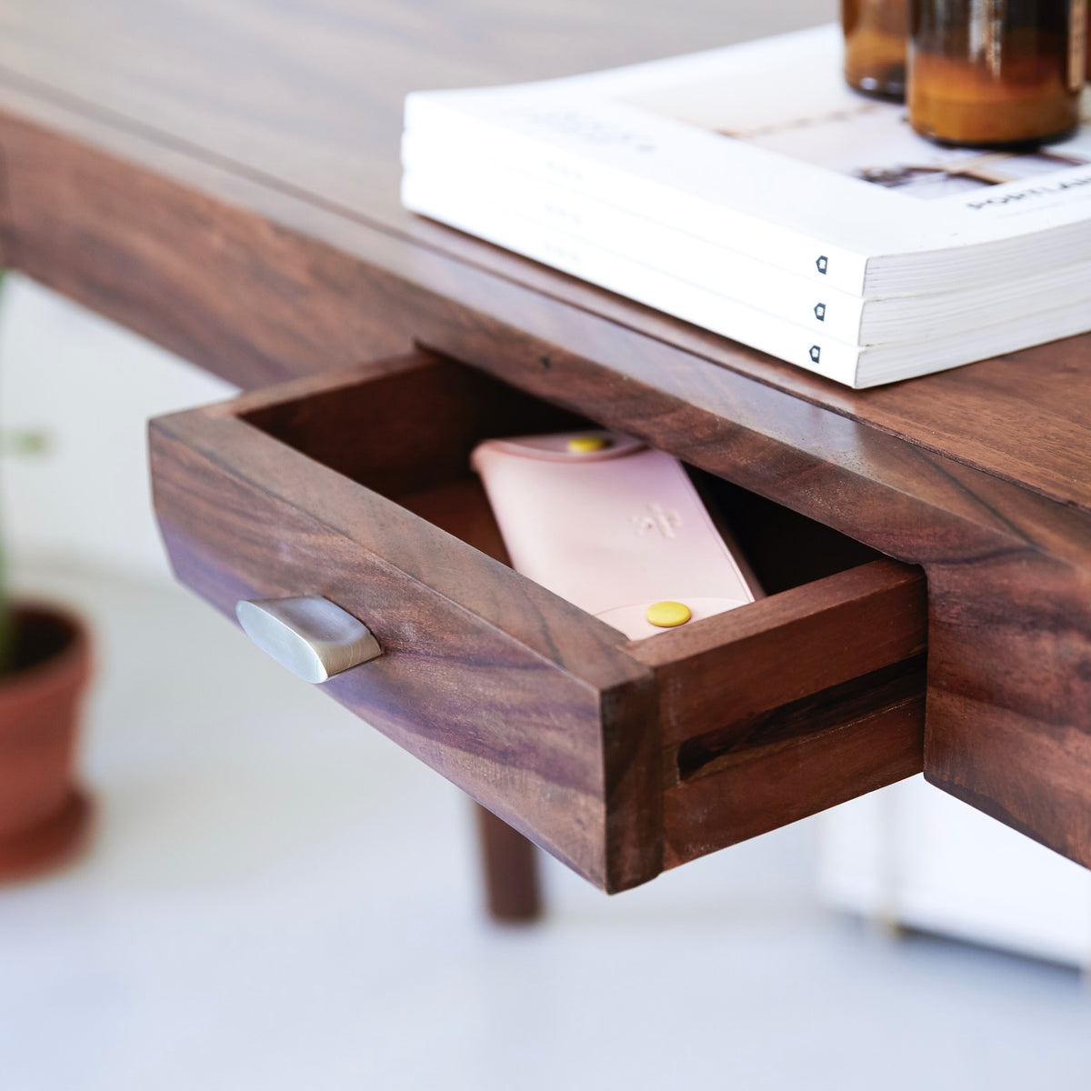 Luna - Bureau - Palissandre - Naturel