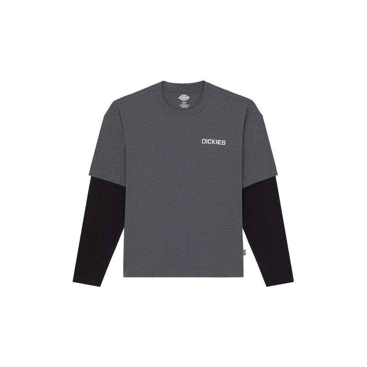 Dickies Dk0A88Jfblk1 - T-Shirt a Maniche Lunghe - Black