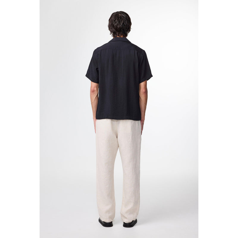 Chemise Hank Ss - Black