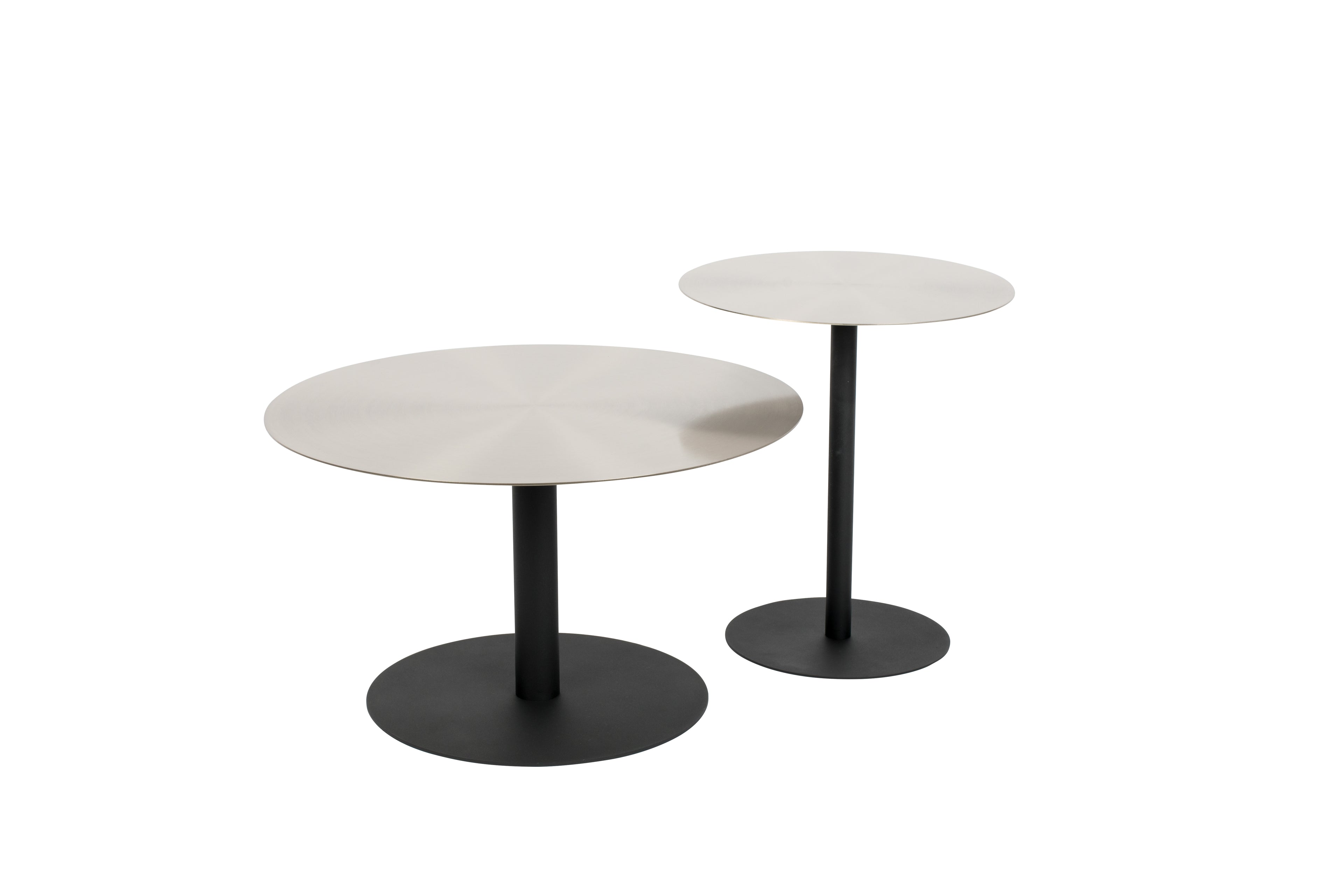 Snow Brushed - Coffee Table - Steel - Satin/Silver