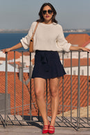 Jupe Short Albertina Marine