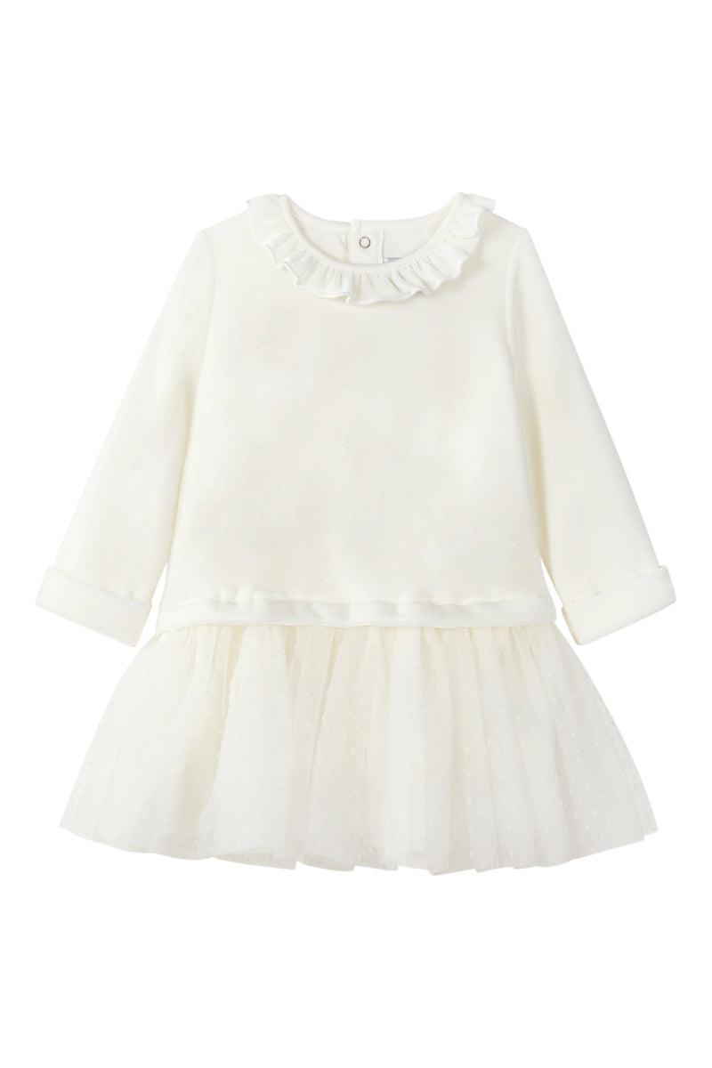 Dress - White - Baby Girl