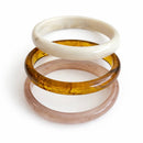 Lot De 3 Joncs Résine Erica Brun