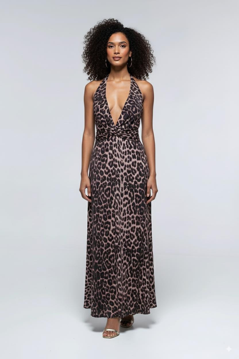 Kylie Dress - Leopard