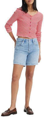 Levi'S Women'S 501 Mid Thigh Activ Coll Skystretch Woven Cargo Pant, Ojai Luxor Last Short, 23