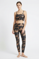 Brassière Leonie Motif Animalier - Coffee