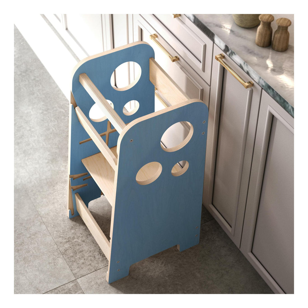 3-In-1 Montessori Observation Tower – Autonomy & Safety