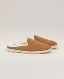 Mule cuir homme camel Angarde packshot profile