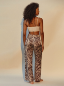 Pantalon Chocolate Zebra Satiné