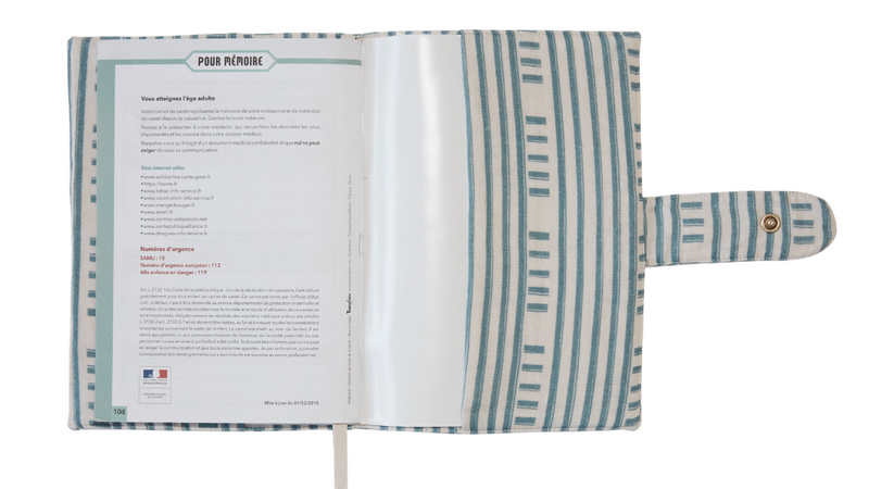 Protège Carnet De Santé Personnalisé - Hydra