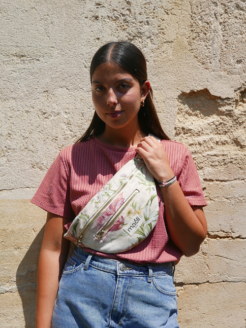 Sac Banane - Leonie - Fleuri