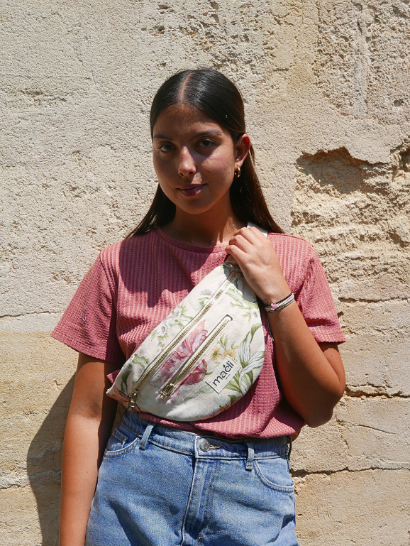 Sac Banane - Leonie - Fleuri