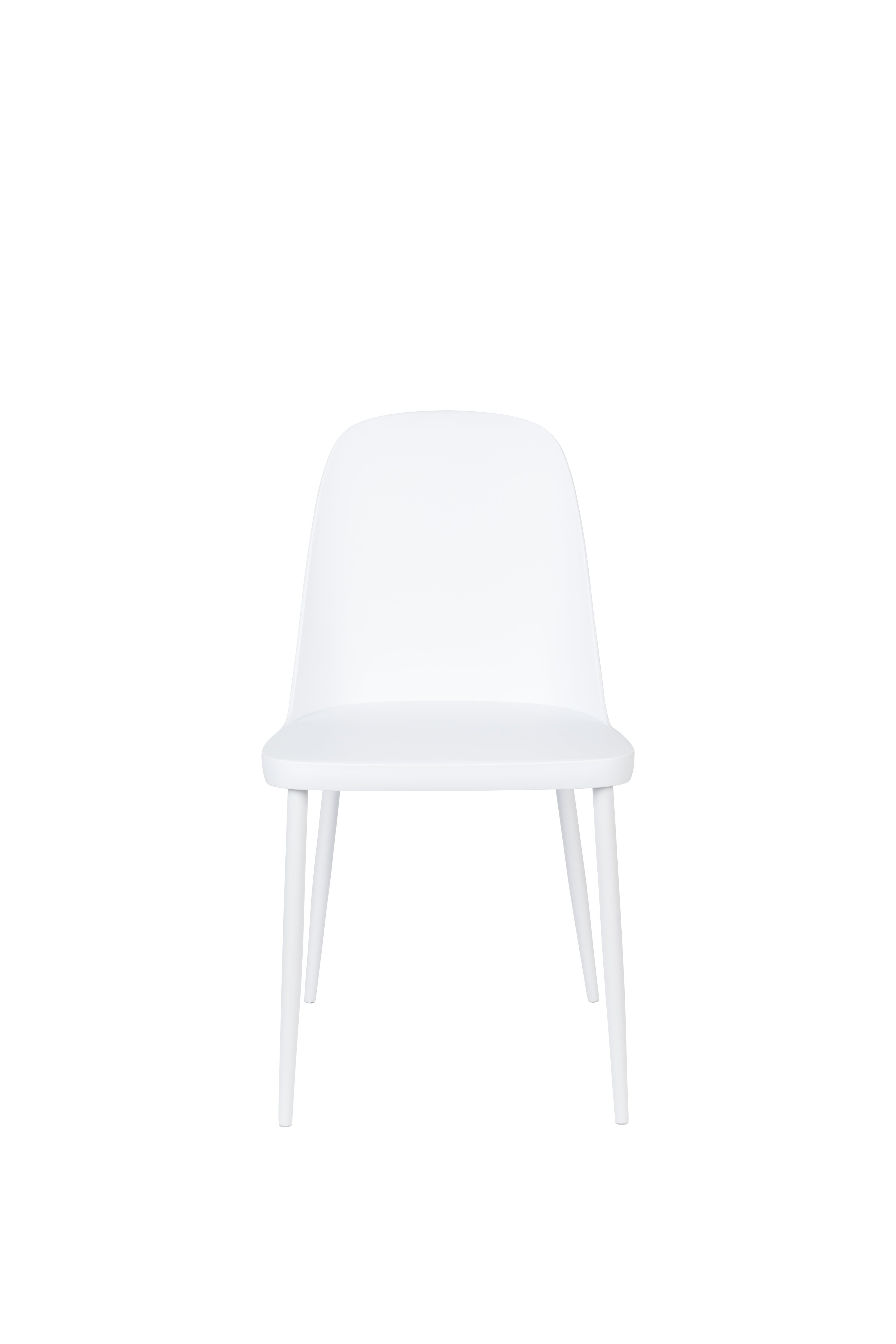 Pip All - Dining Chair - Polypropylene Plastic - White