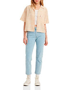 Levi’S Premium 501 Original Cropped Blue Pattern 36200 0244
