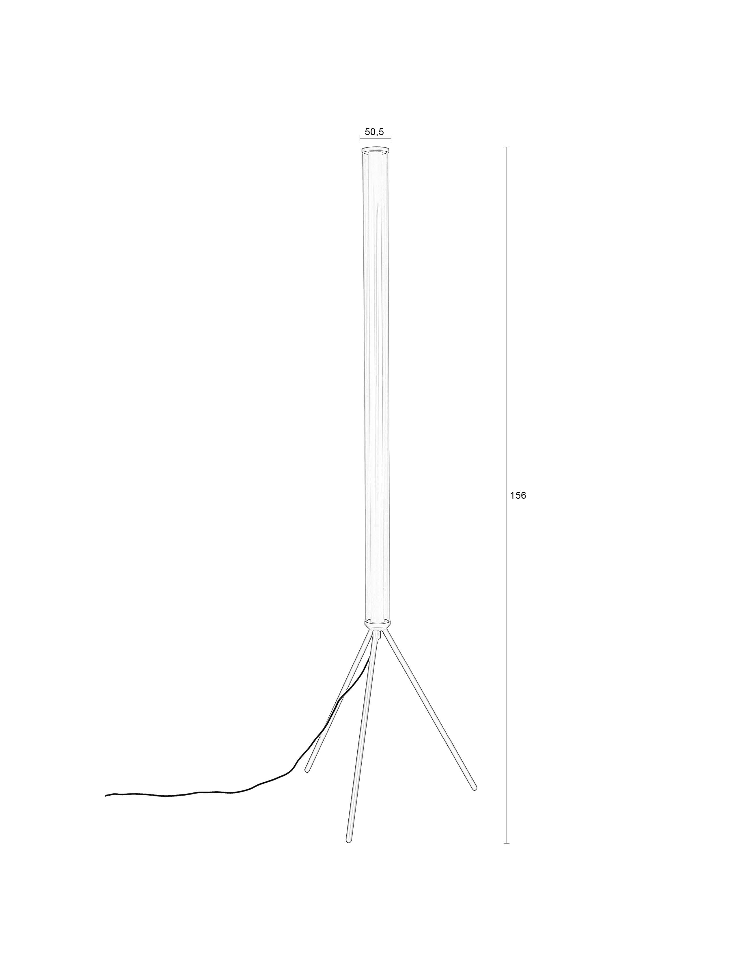 Scotty - Floor lamp - Glass - Beige