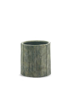 Pottery Rift - Jardinière 03 - M - Grès - Noir Vert
