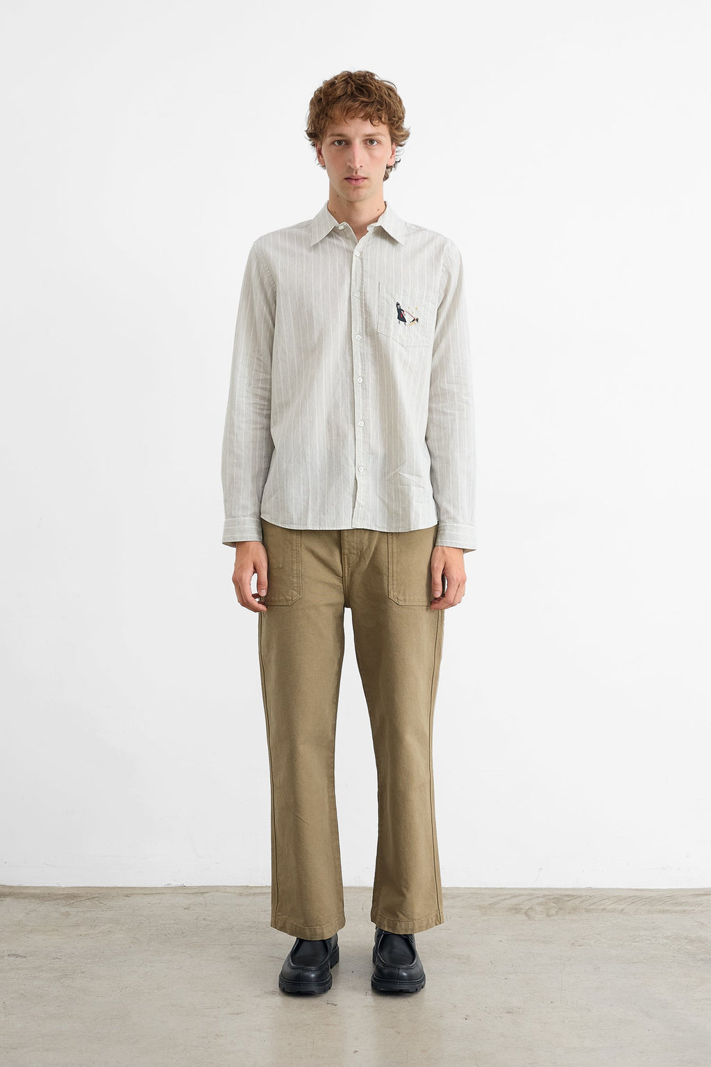 Camicia Cloud Light Grey