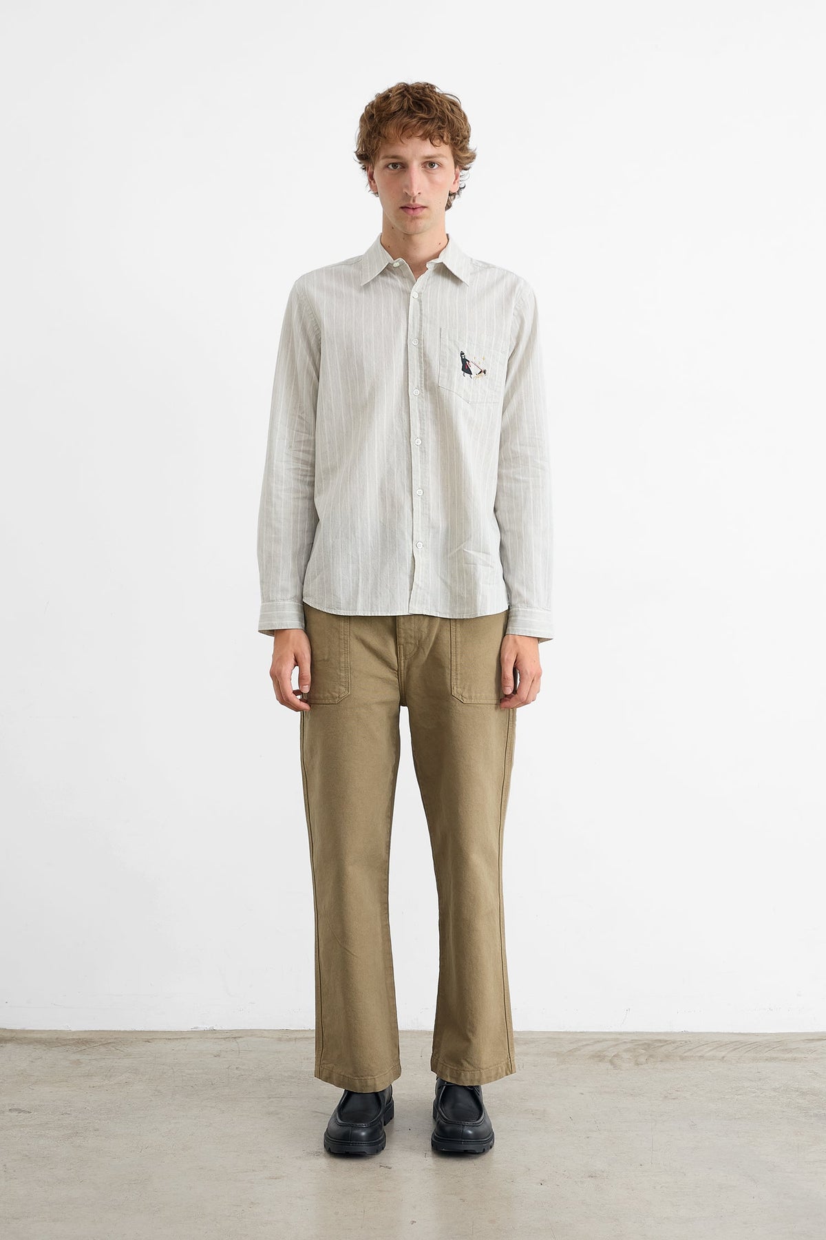 Camicia Cloud Light Grey