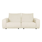 Wings - 3-Seater Sofa - Polypropylene Plastic - Natural/White