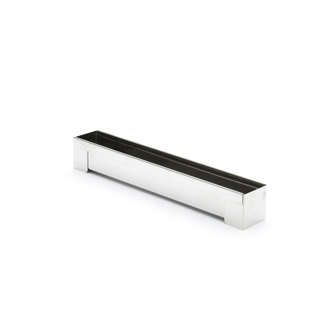 Fine Square Removable Stainless Steel Mould - 30X4Cm