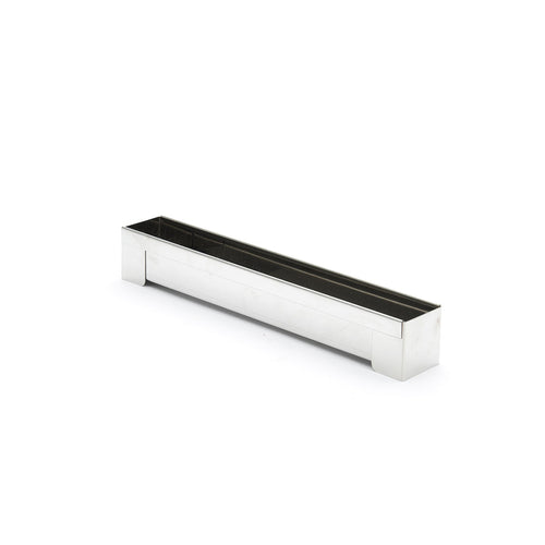 Gouttiere Carree Fine Demont.Inox - 30X4Cm