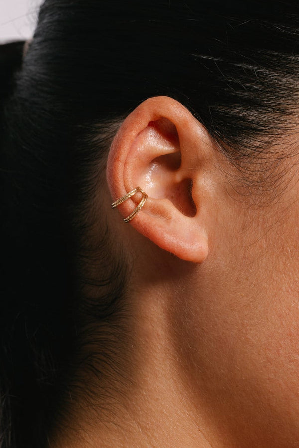 Falsk Dobbelt Conch-piercing - Eclat