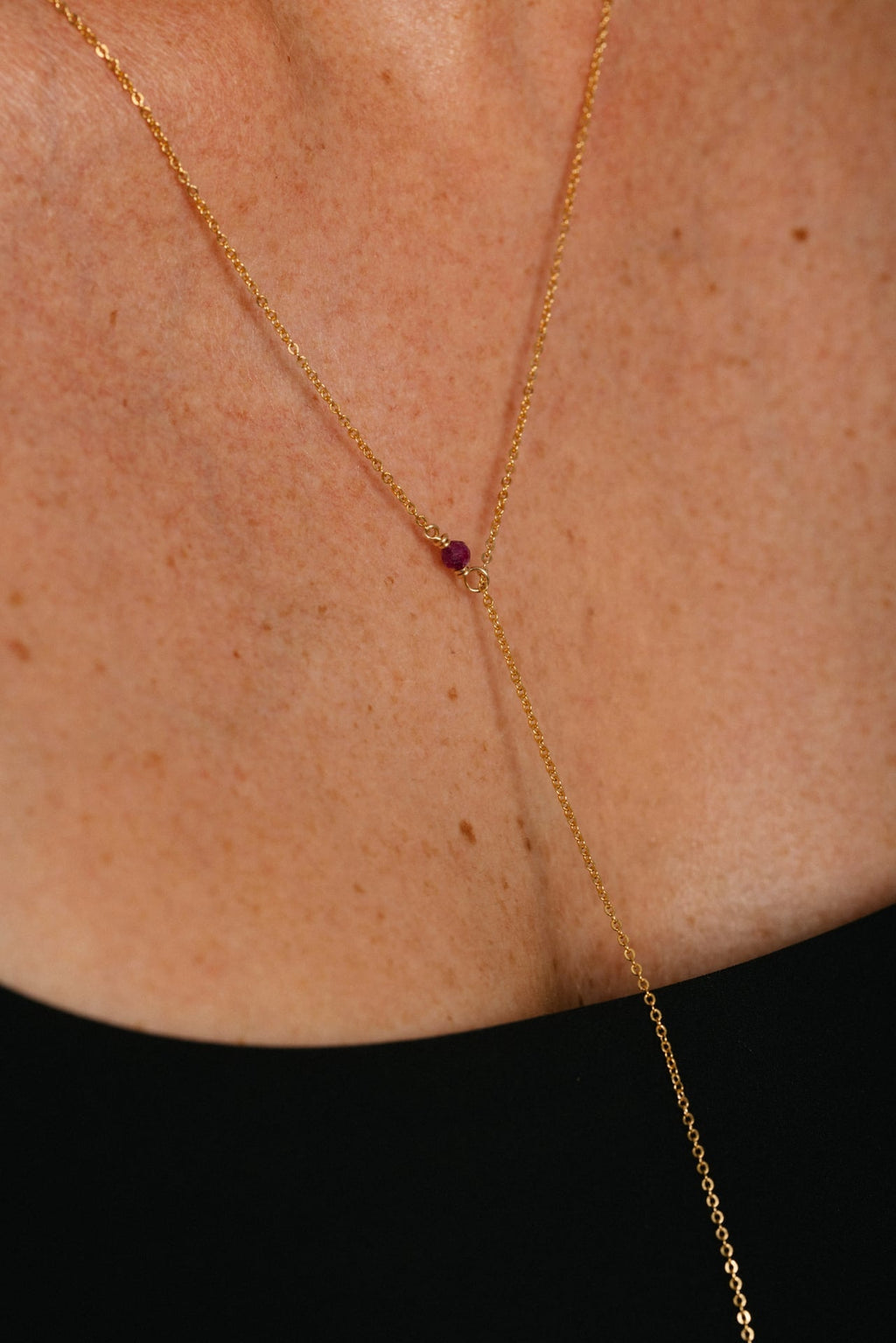 Collier Vice Versa Stella - Rubis