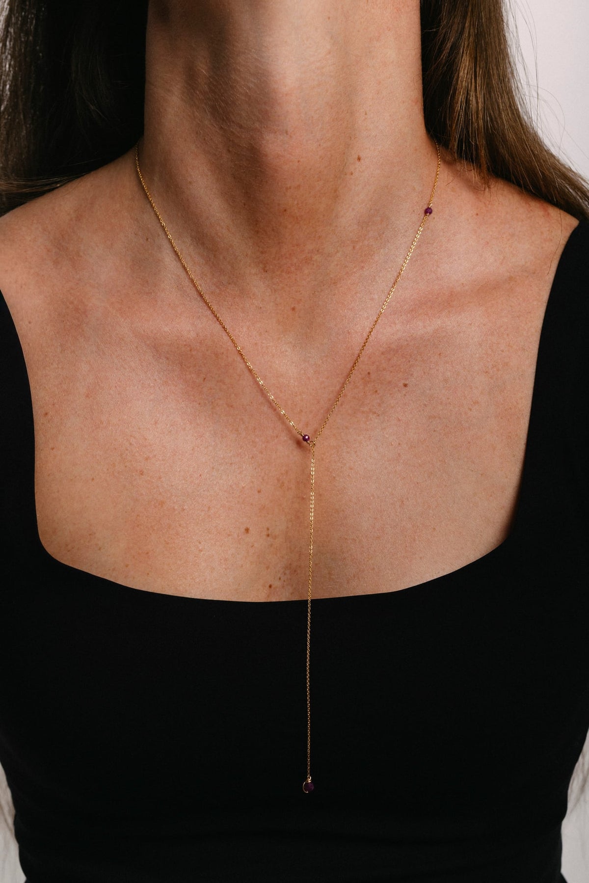 Collier Vice Versa Stella - Rubis