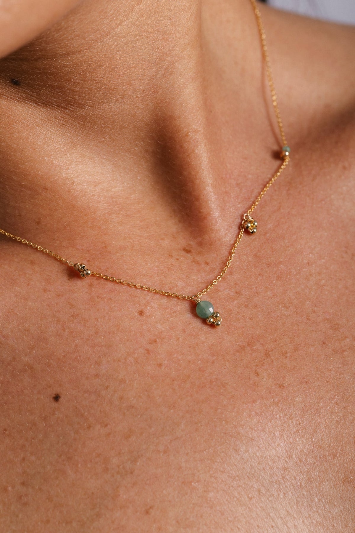 Collier Gaïa - Aventurine