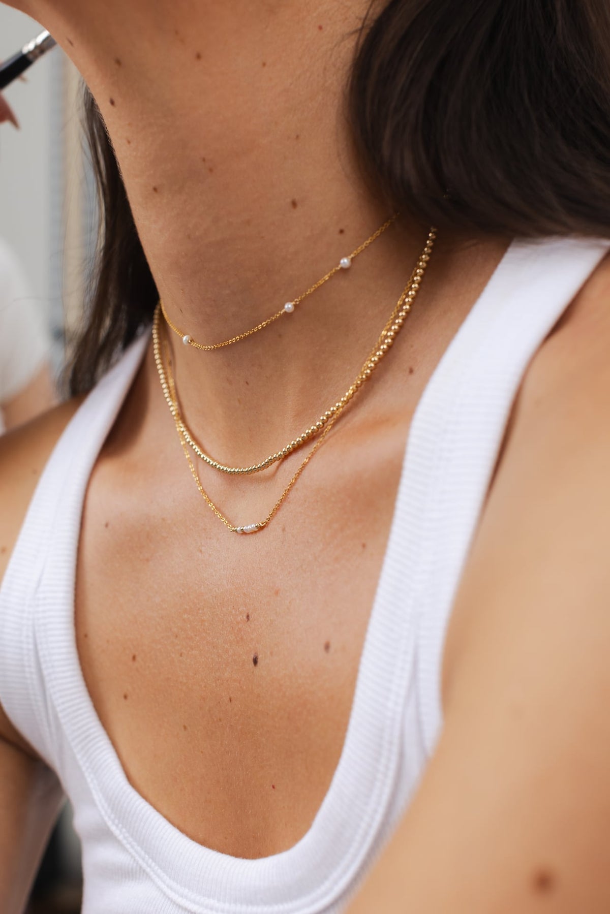 Collier Court Théa - Perle De Culture