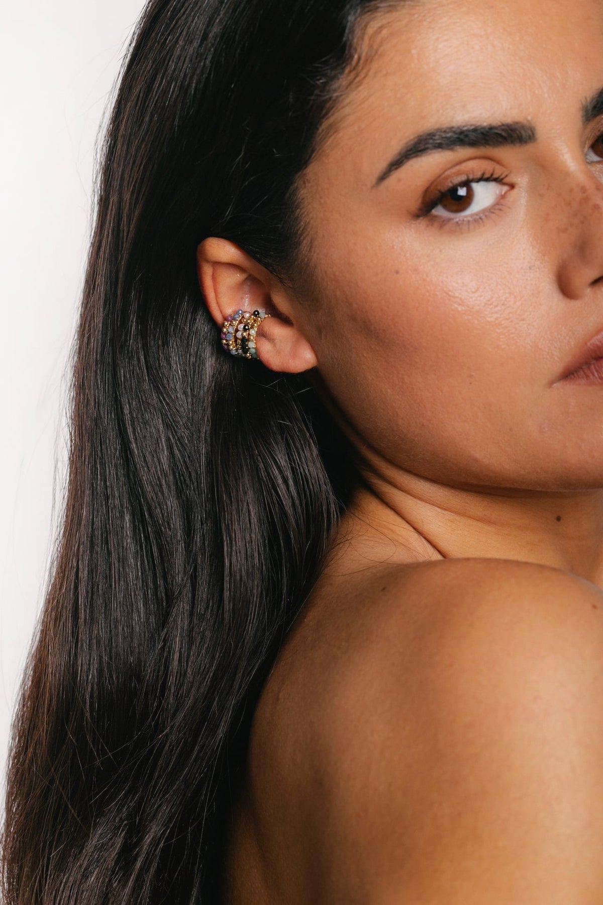 Faux Piercing Frida - Émeraude